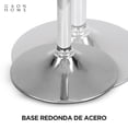thumbnail image 2 of Juego de 4 Sillas De Bar Mirel Giratorias Con Respaldo y reposapiés Para Barra Cocina Restaurantes Color Negro GN-BRS01, 2 of 9