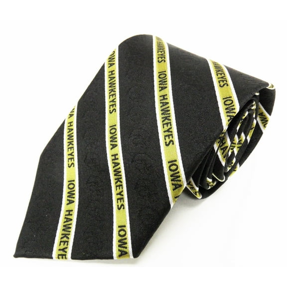 Iowa Hawkeyes Prep Necktie - Donegal Bay - Unisex - One Size