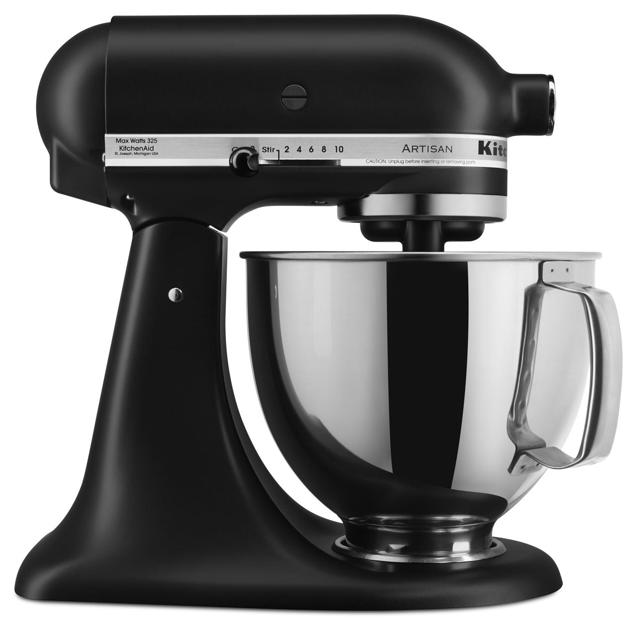 KitchenAid Artisan Series 5qt TiltHead Stand Mixer Matte Black