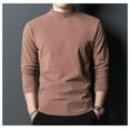 thumbnail image 4 of zbxnLI Men's Long Sleeve Shirts Mock High Neck Thermal Tops for Men Slim Bottom Tee Causal T-Shirts, 4 of 9