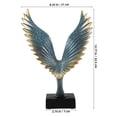thumbnail image 2 of unbranded Decorativa De Águila Con Alas De Resina Para Y En Tonos Multicolor, 2 of 5