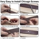 thumbnail image 5 of Tornillos de cuero YORANYO Chicago, 110 juegos, bronce, 5 of 7