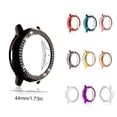 thumbnail image 4 of Xingzhi Boîtier de Montre, Forme Ronde, Cadre Rigide, Pare-Chocs, Protecteur de Strass Scintillant, Coque Solide Antichoc Chic, Couverture de Montre R830-40mm Or, 4 of 7