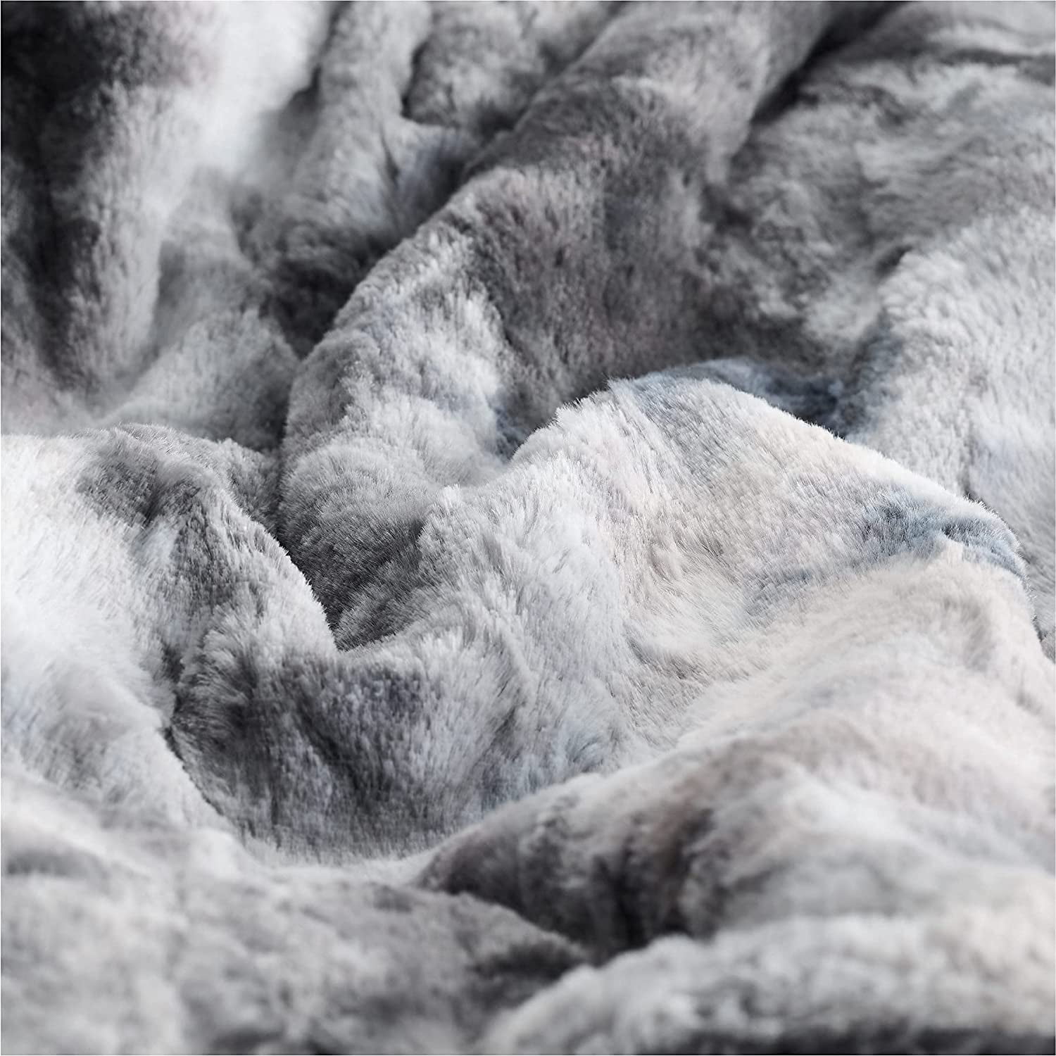 Htooq Faux Fur Throw Blanket For Couch Dark Grey Fuzzy Plush Fluffy Soft Sherpa Fleece Blankets And Throws For Sofa And Bed 5htooq X6htooq Inches O