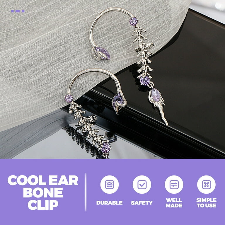 Clip on sale ear climbers