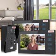 thumbnail image 1 of Video Toildebell, Teléfono De La Puerta De Visión Nocturna De Alta, Sistema De Control De Acceso Más Seguro, Para Apartamentos Duraderos De Villas Fáciles De Instalar, 1 of 7