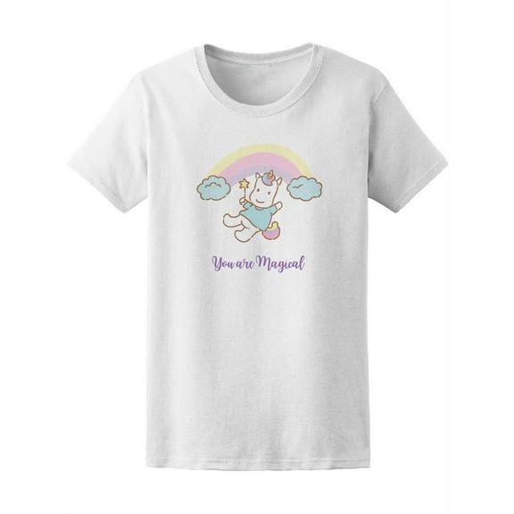 Sky Unicorn You Are Magical T-Shirt Women -Image by Shutterstock, Female XX-Large