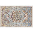 thumbnail image 3 of Chelsea Transitional Oriental 2' x 3' Cream and Gold Polypropylene Indoor Area Rug, 2' x 3', 3 of 8