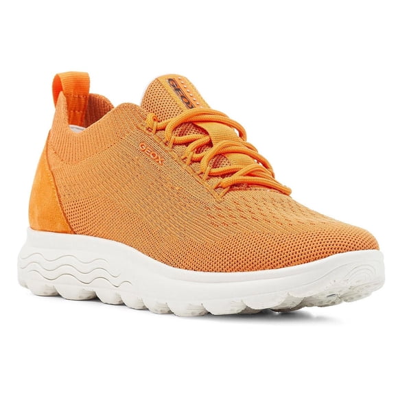 Geox Womens Spherica Leather Trainers