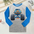 thumbnail image 4 of Toddler Baby Boy Pants Set Crewneck Sweatshirt Long Sleeve Shirt And Pants Fall Winter Clothes Outfit Set 24 Months 1T 2T 3T 4T 5T 6T 7T 8T 9T Toddler Boys Winter Clothes,Sky Blue,3-4 Years, 4 of 9