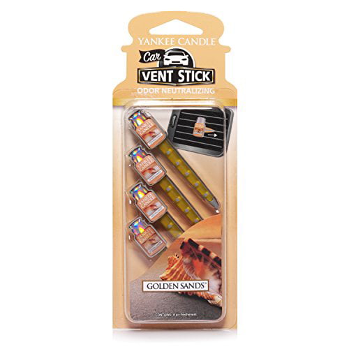 Golden Sands Car Vent Sticks by Yankee Candle 