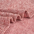 thumbnail image 3 of JML 3 Piece Heather Jersey Blanket Knit Blanket Red Twin, 3 of 5