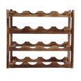 thumbnail image 4 of Wines Storage Shelf, Heavy Duty Pine Wood Great Display Durable Wine Rack  For Home, 4 of 7