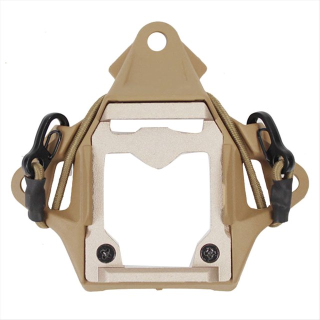 Para Fast Mich Accesorio de Soporte para Casco para VáStago de Sepia de Tercera GeneracióN con Gancho EláStico y Accesorio de Cuerda, B