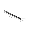 thumbnail image 2 of LEEYNEERBlack Acrylic Mini Fence Decor for Decoration with Realistic Modeling and Fine Workmanship 6pcs, 2 of 8
