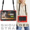 thumbnail image 7 of for Samsung Galaxy Tab S10 Plus/S9 FE+/S9+ Case 12.4 inch, 360 Rotating Shockproof Cover with Stand, Handle, Shoulder Strap (SM-X820/X810/X610), Red, 7 of 7
