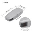thumbnail image 2 of Peso de cordón ciego Uxcell, paquete de 16, cadena de perlas de 80 mm para cortinas de ventana, color gris, 2 of 6
