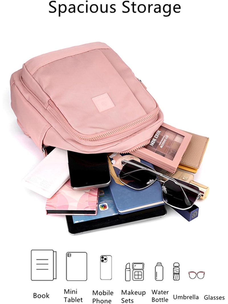Mini Backpack for Women Small Lightweight Nylon Stylish  display picture 2