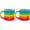 Prism, variant on Silipint Silicone 16 oz Coffee Mug, Speckled Blue