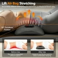 thumbnail image 5 of 3 in 1 Back Massager, Electric Lumbar Support Pillow with Heat, Vibration and Traction, Back Support Pillow for Lower Back Pain Relief and Spine Support, 5 of 9