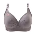 thumbnail image 5 of Loopsun Womens Bra Plus Size, Bras for Women, Women's Printing Push-up Breathable Daily Underwear Bra No Rims Gray S, 5 of 5