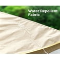 thumbnail image 5 of 4 Person Instant Camping Tent, Automatic Easy Pop up Tents for Camping/Outdoor/Beach/Hiking/Traveling, Grey & Gold, 5 of 8