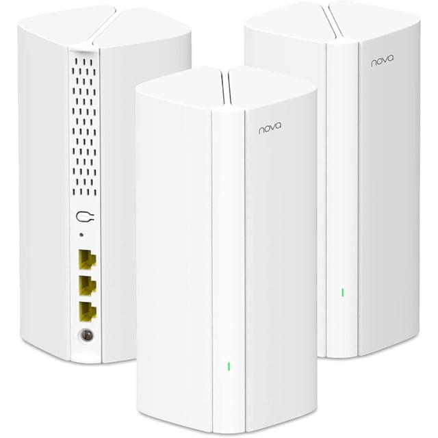 Sistema Mesh WiFi 6 Tenda Nova Blanco AX3000 para 160 Dispositivos 3-Pack