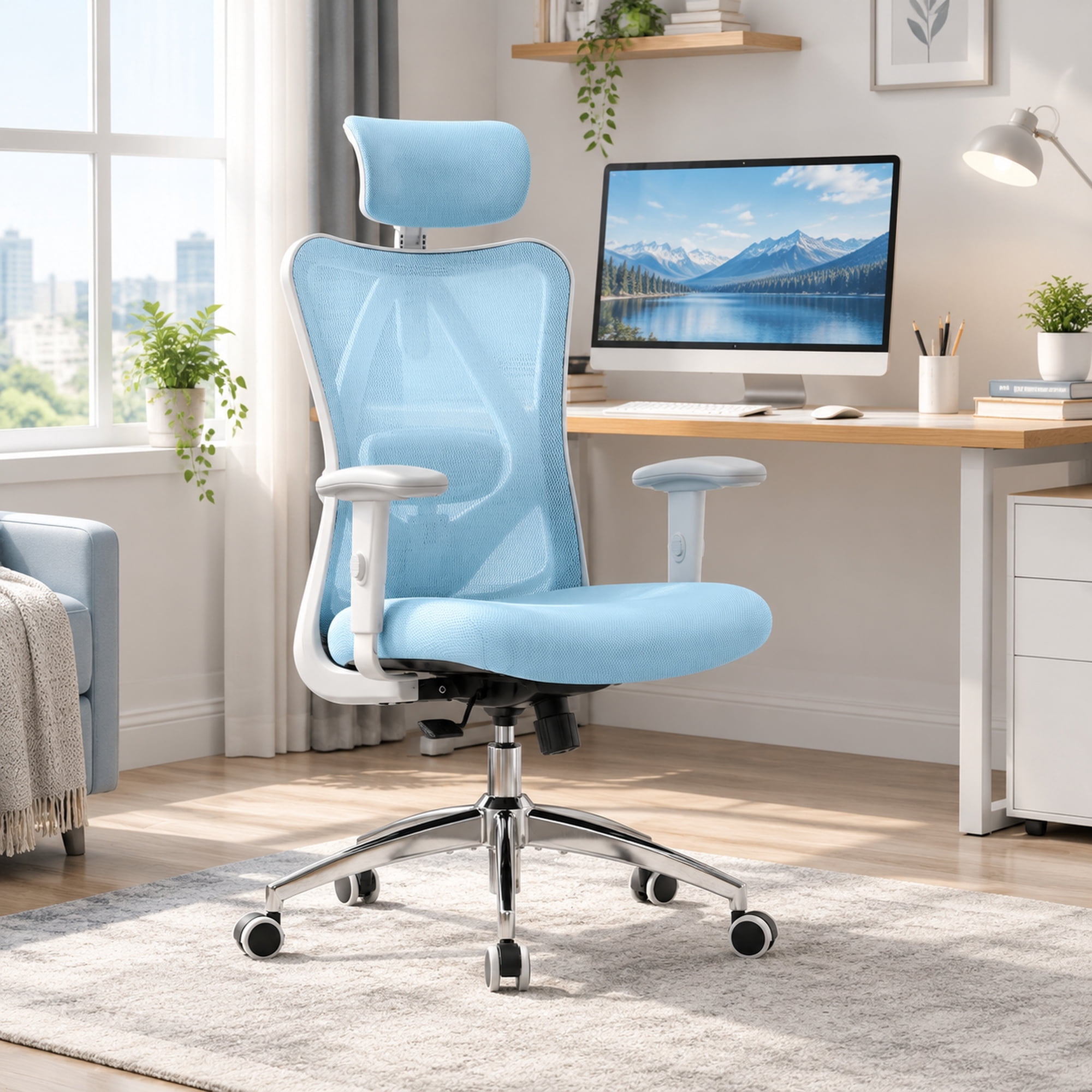 ergonomic high back office chair product