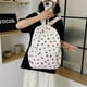 thumbnail image 2 of Mochila de pana y fresa, bonita mochila estética para mujer, mochila de viaje grande con múltiples bolsillos, 2 of 4