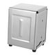 thumbnail image 4 of Cubierta de caja de pañuelos de acero inoxidable, porta servilletas faciales con tapa, regalo de almacenamiento, dispensador ajustable de doble cara p, 4 of 9