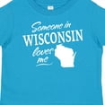 thumbnail image 4 of Inktastic Someone in Wisconsin Loves Me Boys or Girls Toddler T-Shirt, 4 of 5