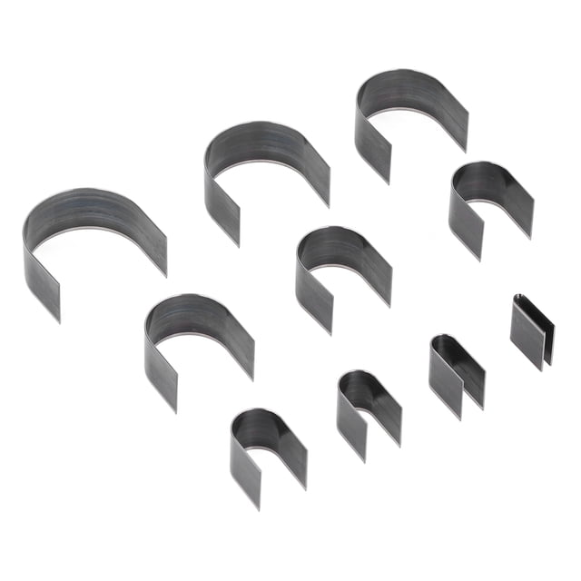 Leather Punching Die,10Pcs Leather Punching Die Leather Craft Cutter Leather Mold Punch Tools Highly Versatile