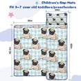 thumbnail image 5 of Pug with Crown Toddler Nap Mats for Kids Preschool,Sleeping Mat Bag or Kids,Toddler Sleeping Bag,Toddler Nap Mat or Daycare, 5 of 6