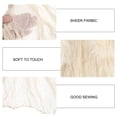 thumbnail image 4 of Unique Bargains Cheesecloth Table Runner 35'' x 134'' Rustic Gauze Beige, 4 of 7