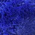 thumbnail image 1 of Soft Fluffy Area Rug, Washable Silk-Wool PV Fleece, Non-Slip, Family and pet Friendly Living Room Rug (Sapphire Blue,24×36 inch), 1 of 1