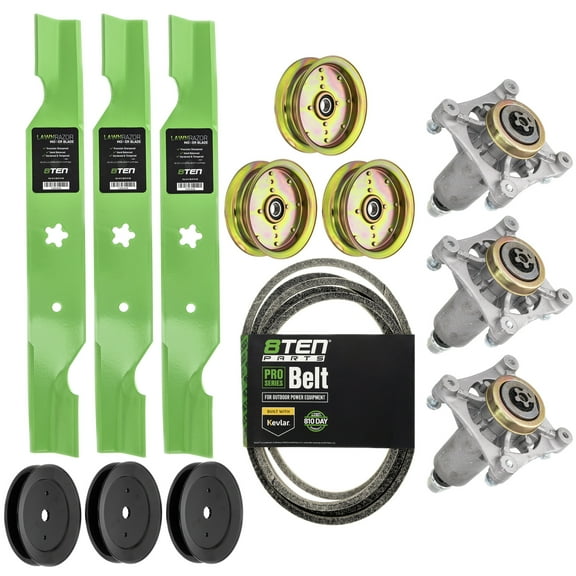 8TEN Deck Rebuild Kit for Husqvarna EZ 5426 5424 532187256 539112333 54-inch MK1009875