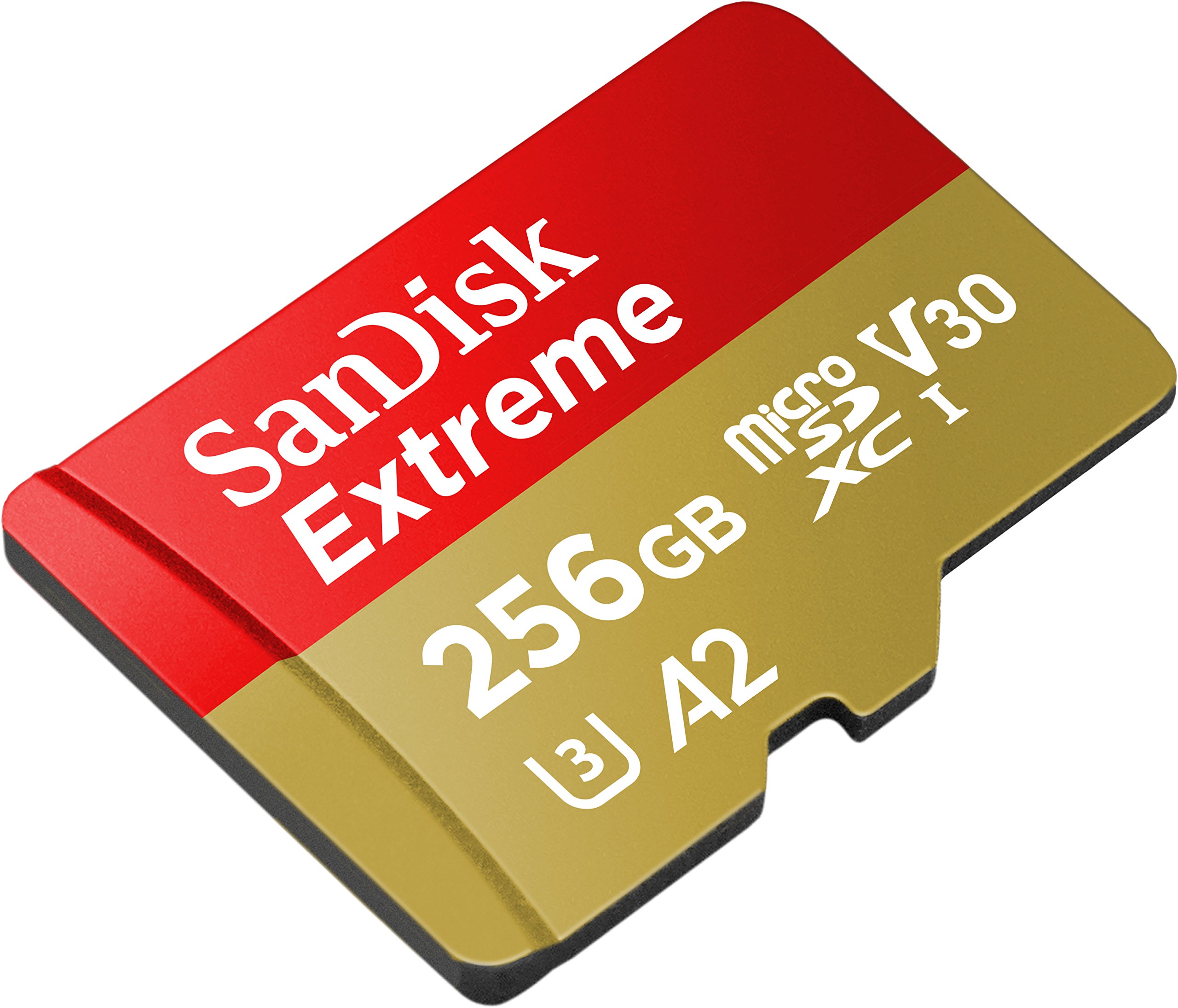 SanDisk 256GB Extreme microSDXC UHS-I Memory Card with Adapter - 160MB/s, U3, V30, 4K UHD, A2, Micro SD Card - SDSQXA1-256G-GN6MA - image 4 of 6