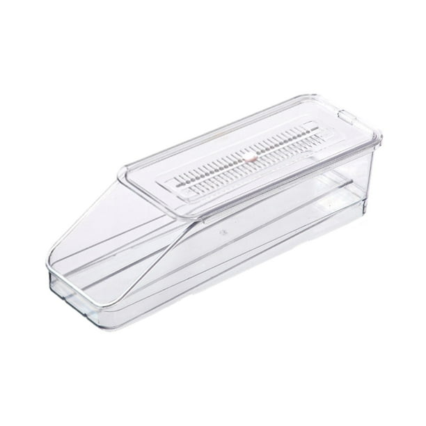 Dispensador de huevos rodantes para refrigerador, caja de almacenamiento de huevos, organizador para refrigerador de huevos para gabinete