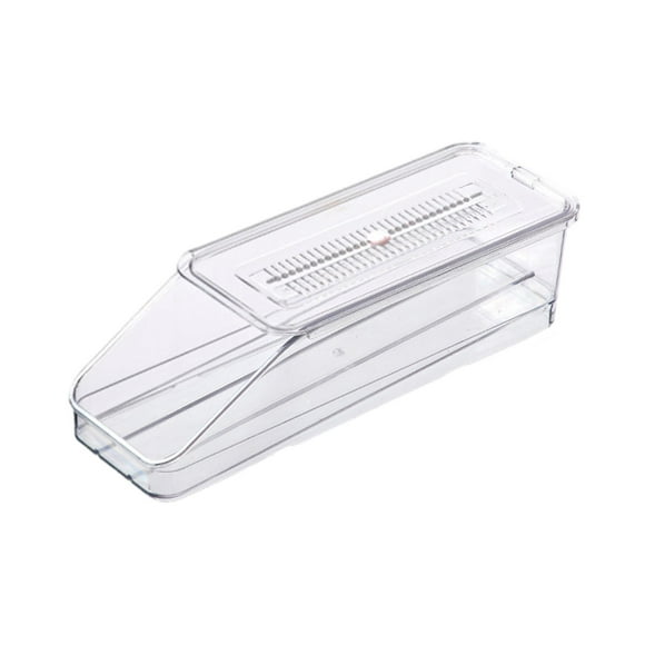 Dispensador de huevos rodantes para refrigerador, caja de almacenamiento de huevos, organizador para refrigerador de huevos para gabinete