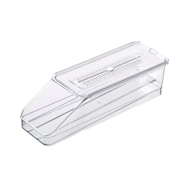 Dispensador de huevos rodantes para refrigerador, caja de almacenamiento de huevos, organizador para refrigerador de huevos para gabinete