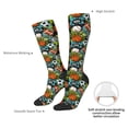 thumbnail image 5 of Picia Women Crew Soft Moisture-wicking Socks Balls Pattern Design Cotton Socks, One Size fit All, 5 of 9