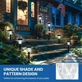 thumbnail image 7 of 8 Pack Solar Pathway Lights, Waterproof Auto On/Off Outdoor Solar Lights for Garden, Walkway and Lawn, Cold White, 7 of 7