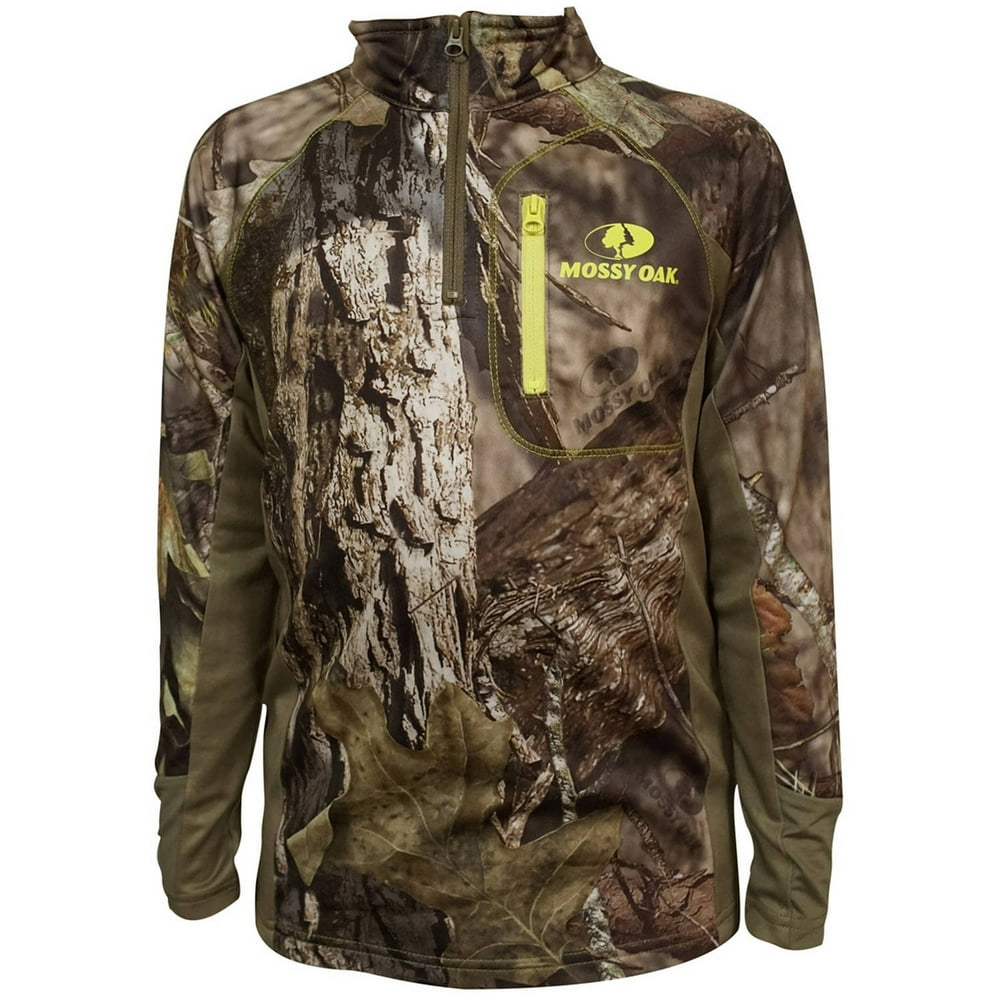Mossy Oak Youth QuarterZip Mossy Oak Country