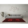 thumbnail image 3 of Ahgly Company Indoor Rectangle Abstract Red Contemporary Area Rugs, 4' x 6', 3 of 4