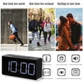 thumbnail image 5 of LED Digital Alarm Clock Backlight Data Time Calendar Desktop Electronic Clock, 5 of 5