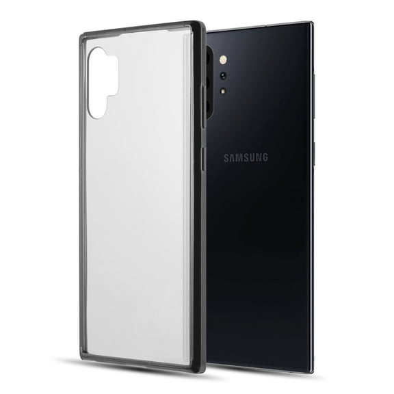 GSA Shock Resistant Candy Case for Samsung Note 10 (6.3") - Clear/Black