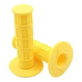 thumbnail image 2 of HomelyJoy 7/8 in Yellow Dirt Bike Handlebar Grips, Anti-Slip Rubber Hand Grips for Motocross and Motorcycles, Durable Replacement Set, 4.69 in, 2 of 9