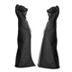thumbnail image 5 of Guantes de látex de protección química, guante de caucho natural, para entornos mecánicos y químicos, 60 cm Negro kusrkot Guantes de trabajo de goma, 5 of 8