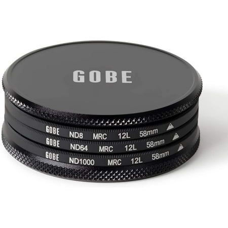 Gobe 58mm ND8, ND64, ND1000 Lens Filter Kit (1Peak) | Walmart Canada