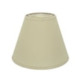 thumbnail image 1 of Aspen Creative 32289 Transitionnelle en Forme de Empire de Construction de Dos Rigide Beige, 14" de Large (7" x 14" x 11") Abat-Jour de Lampe d'Araignée, 1 of 1